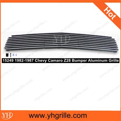 factory made 1982-1987 Chevy Camaro Z28 front Bumper Aluminum Grille for car made in china