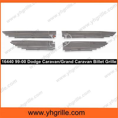 made by yinghui for 1999-2000 Dodge Caravan/Grand Caravan Billet car front Grille for auto