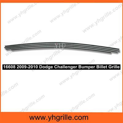 factory made 2009-2010 Dodge Challenger Bumper Black car Billet Grill