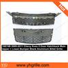 2009-2011 Chevy Aveo 5 Door Hatchback Main Upper+Lower Bumper Black Aluminum car front Grille