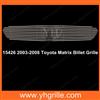 2003-2008 Toyota Matrix Main Upper Aluminum Billet toyota front grille