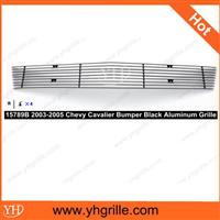 2003-2005 Chevy Cavalier Aluminum Billet Black car front auto Bumper Grille