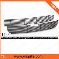 made by shanxi yinghui for 2005-2008 Chevy Uplander Main Upper Black Aluminum front car Grille for sale