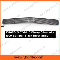Car Aluminum Billet Black front Bumper Chevy Grille for Silverado 1500 2007-2013