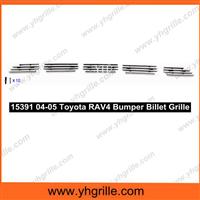 Auto parts aluminum car front Toyota Bumper Grille for RAV4 2004-2005