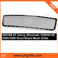 Classic Style car front stainless steel grille for Silverado 3500 HD