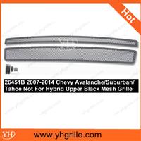Hot sale 2007-2014 Chevy Tahoe/Suburban/Avalanche Black stainless front Mesh auto Grille
