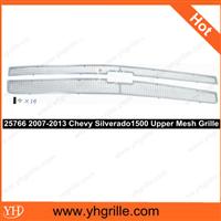 Auto parts 2007-2013 Chevy Silverado 1500 Upper chrome Wire mesh car Grille