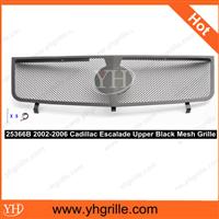 Auto parts 2002-2006 Cadillac Escalade Main Upper Black car front Wire Mesh grille