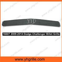 Fits 2009-2014 Dodge Challenger Black Main Upper Aluminum Billet car Grille