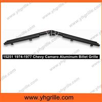 Auto car parts Chevy Camaro 1974-1977 Aluminum Billet front Bumper Grille
