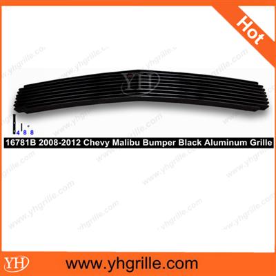 Supply 2008-2012 Chevy Malibu Lower Bumper Black auto front Grille