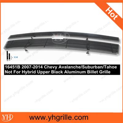 Custom 2007-2014 Chevy Avalanche/Suburban /Tahoe Not For Hybrid Upper car Black front grille