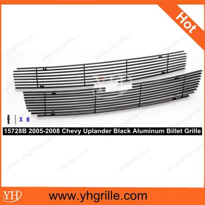 made by shanxi yinghui for 2005-2008 Chevy Uplander Main Upper Black Aluminum front car Grille for sale