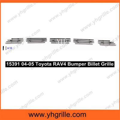 Auto parts aluminum car front Toyota Bumper Grille for RAV4 2004-2005