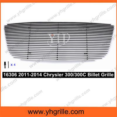 Auto accessories Upper Aluminum front Chrysler grille for 300/300C 2011-2014