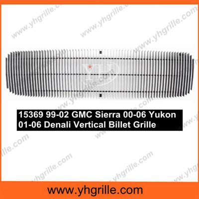 Hot sale 99-02 GMC Sierra/00-06 Yukon/01-06 Denali Vertical front car Grill