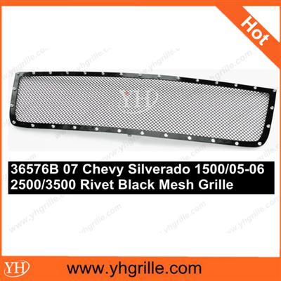 Classic Style car front stainless steel grille for Silverado 3500 HD