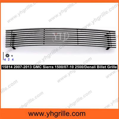 Auto parts 07-13 GMC Sierra 1500/07-10 2500/3500 HD/Denali Bumper Grille for car