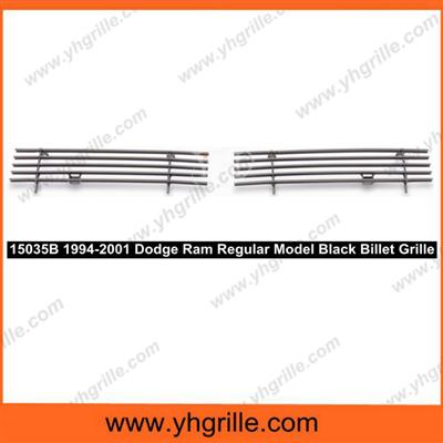 1994-2001 Dodge Ram Not For Sport Black bumper aluminum grille