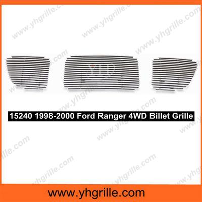 Aluminum front billet grille for Ford Ranger 4WD 1998-2000