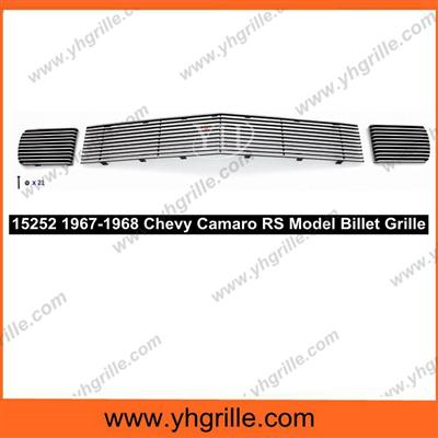 Auto body parts car front grille for Chevy Camaro RS Model 1967-1968