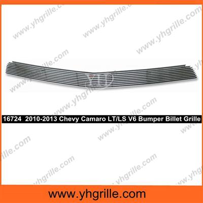 Custom Aluminum auto Bumper grille for Chevy Camaro LT/LS V6 2010-2013