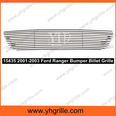 Custom Bumper front grills for Ford Ranger 2001-2003 with Aluminum Material