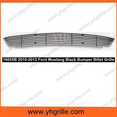 Auto accessories aluminum car front bumper grills for Ford Mustang V6 2010-2012