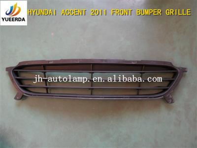 Hy Accent 2011 front bumper grille,accent 2012 front grille car accessories made in china