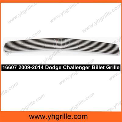 Fits 2009-2014 Dodge Challenger Main Upper Aluminum Billet Grille