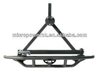 87-06 for Jeep Wrangler YJ/TJ Rock Crawler Tubular Truck Rear Bumper with Tire Carrier