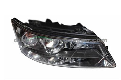 SONATA BLACK BEZEL PROJECTION HEAD LAMP HEAD LIGHT LH 2006-2008