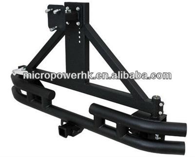 Hot Sale 87-06 for Jeep Wrangler YJ/TJ Fat Tube Steel Rear Bumper