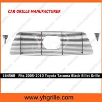 Cheap 2005-2010 Toyota Tacoma 1 PC Center & 2 PCS For Side Holes Main Upper Black Aluminum Billet Grille