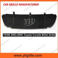 Low Price Looking For Distributoe Main Upper Polished Aluminum Toyota Corolla Billet Grille 2003-2004 Year