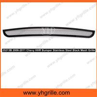 Fits 2006-2011 Chevy-HHR Bumper Black Stainless-Steel Mesh Grille