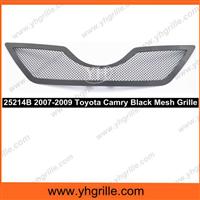 Fits 2007-2009 Toyota Camry Black Stainless Steel Mesh Grille Grill Insert