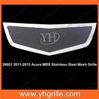 Fits 2011-2013 MDX Stainless Steel Mesh Grille Grill
