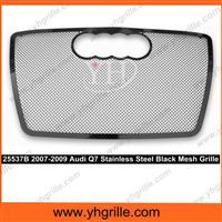 Black Steel car grille for audi q7 2007-2009 Not For Prestige/S Line