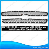 Supply car parts front mesh grille for Chevy Avalanche 1500/2500 2003-2006