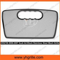 2006-2007 Audi A4 Not For S-Line/B7/Cabriolet Main Upper Black auto Wire Mesh Grille