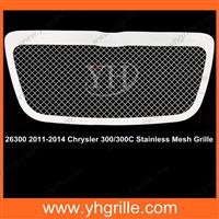 Car accessories Stainless car front grille for Chrysler 300/300C 2011-2014