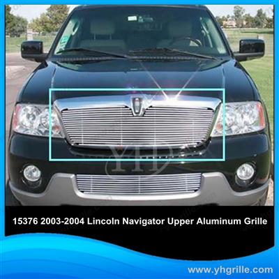 Auto accessories aluminum Billet auto front grills for car (upper+bumper)