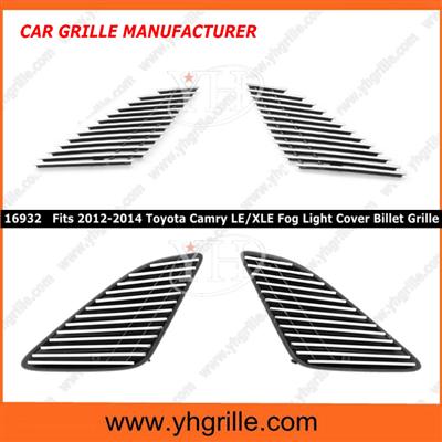 Fits 2012,2013,2014 Year Fitted On Fog Light Toyota Camry Grill For LE/XLE Not For SE