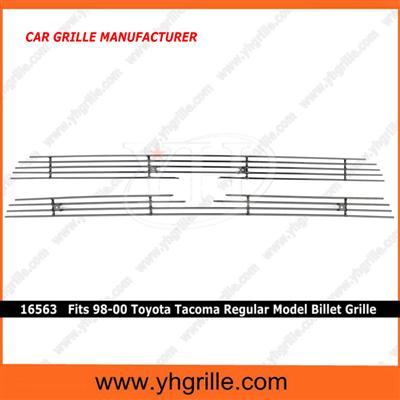 Universal Fits 98-00 Toyota Tacoma Regular Model Billet Grille