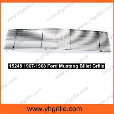 Main Upper Car Front Grille For 1967-1968 Ford Mustang