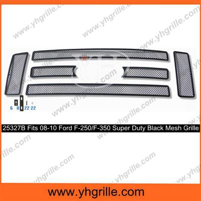 Stainless Steel front auto grills for Ford F-450 Not For FX4 4WD/Harley Davidson 2008-2010