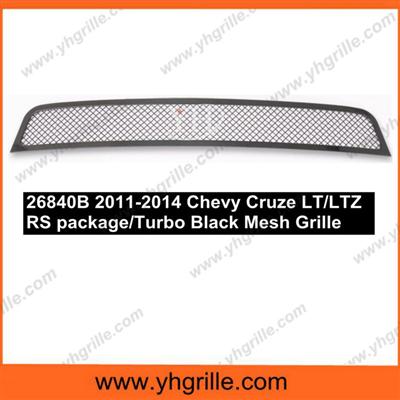 2011-2014 Chevy Cruze LT/LTZ RS package/Turbo Black Bumper Mesh Grille