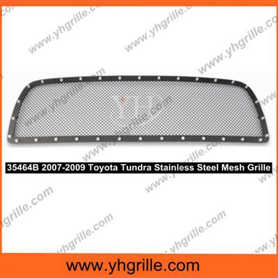 Wire Mesh Rivet Style Stainless front Mesh car grills for Toyota Tundra